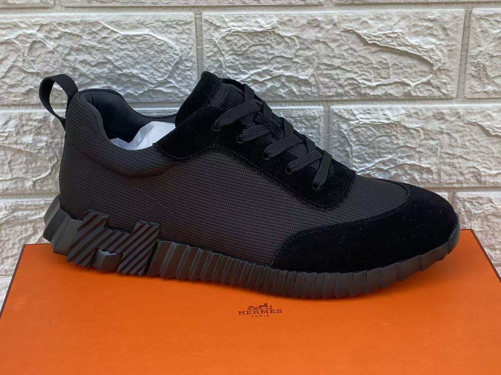 Hermes Bouncing Sneaker Black