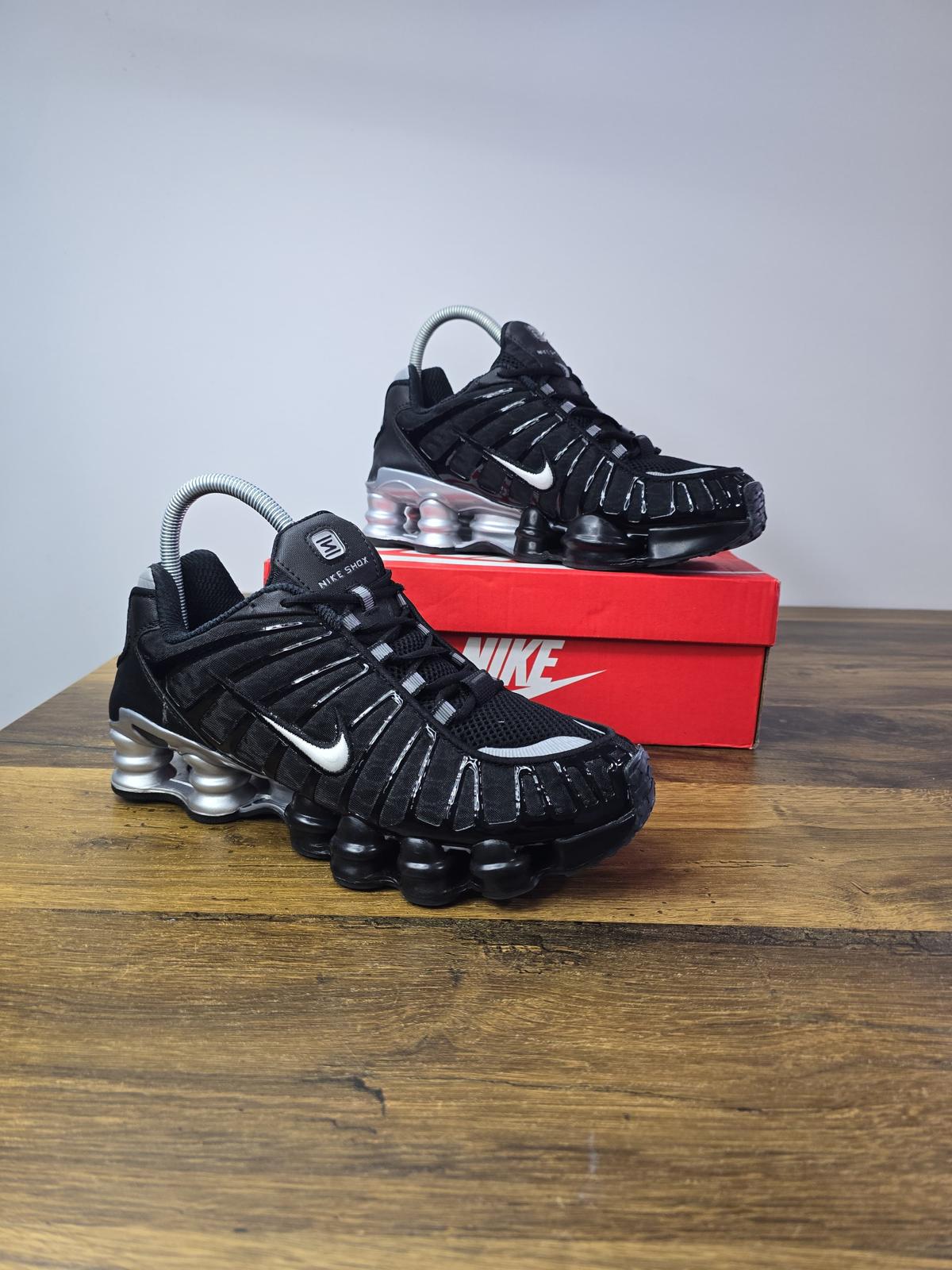 Nike Shox TL Black Silver