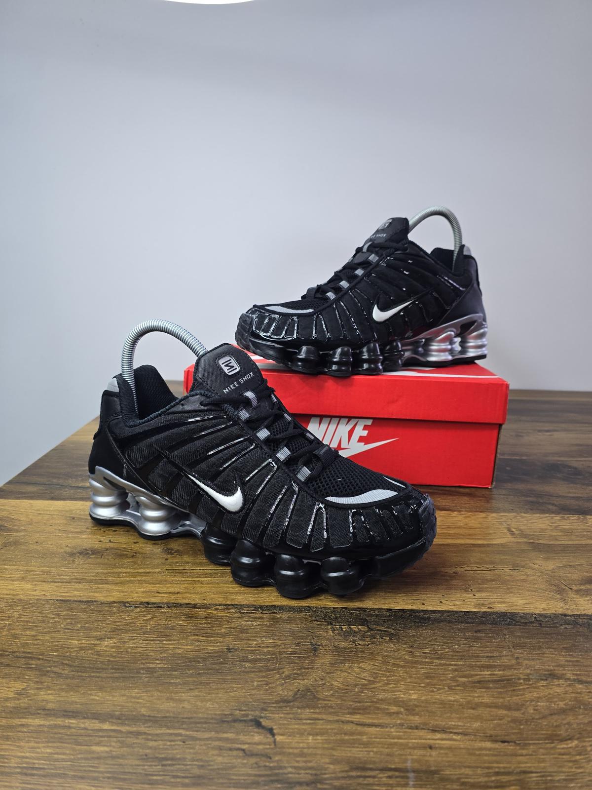 Nike Shox TL Black Silver