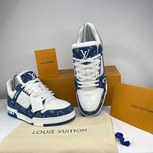 Louis Vuitton White Blue
