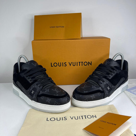 Louis Vuitton Trainer Low 'Black Monogram'