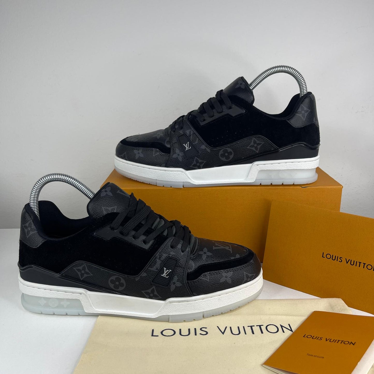 Louis Vuitton Trainer Low 'Black Monogram'